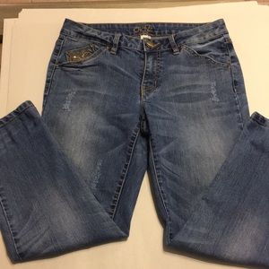 CACHE CROP JEANS
